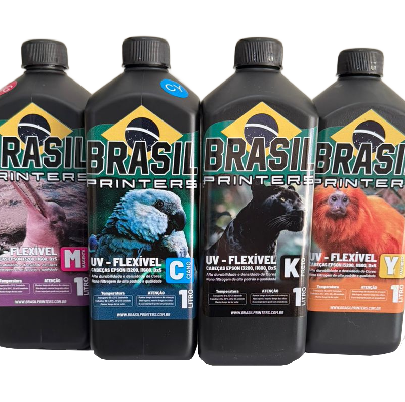 Tinta UV Flexível para Impressoras Epson – Brasil Printers